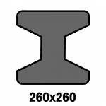 เสาเข็มรูปตัวไอ 260x260 - ผู้ผลิตเสาเข็ม ฉะเชิงเทราผลิตภัณฑ์คอนกรีตอัดแรง