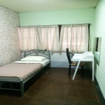 ห้องนอนเดี่ยว (Single bedroom) - กานดาเฮ้าส์ 87 โฮสเทล