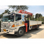 Truck for rent next to trucks - Crane for Rent Bangkok Crane and Service