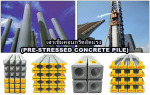 เสาเข็มคอนกรีตอัดแรง (PRE-STRESSED CONCRETE PILE) - Best Pac Concrete Co Ltd