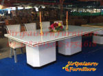 โต๊ะอาหารหินอ่อน 2.40 x 1.20 เมตร - Siripaisalrungrueng Furniture