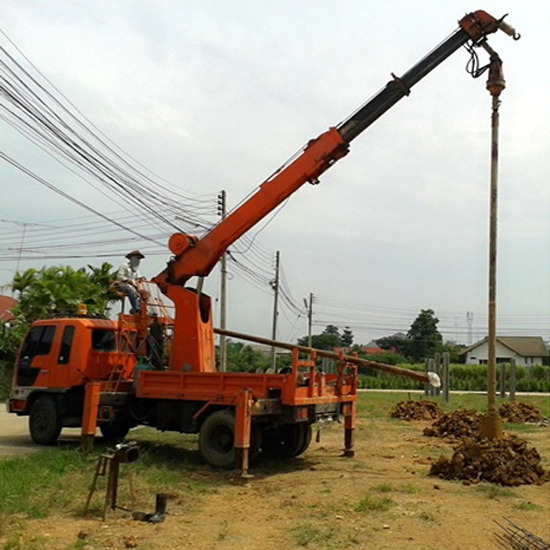 บริการรับเจาะเสาเข็ม
