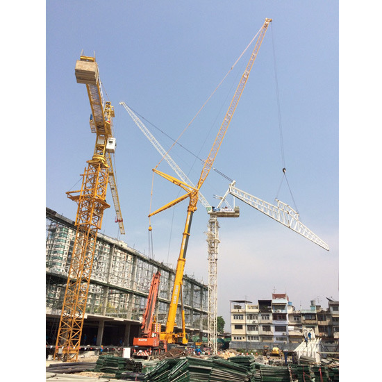 รถเครน 400 ต่อ Luffing  รถหน้าตักหลังขุด 