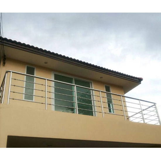 ราวสแตนเลสกันตก ราวกันตก  ราวสแตนเลสกันตก  ราวสแตนเลส  รั้วสแตนเลส 