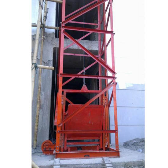 โครงลิฟท์ส่งปูนหรือขนของ โครงลิฟท์ส่งปูน  โครงลิฟท์ขนของ 