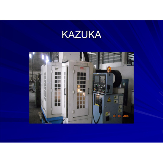 KAZUKA งานกลึง งานเชื่อม งานเชื่อมประกอบโครงสร้าง งานออกแบบชิ้นส่วนเครื่องจักร ทำแม่พิมพ์ กัดฟันเฟือง ชุบซิงค์ กลึง กลึงด้วยเครื่อง CNC ตู้สวิตซ์บอร์ด งานไวคัท ออกแบบเครื่องจักร 