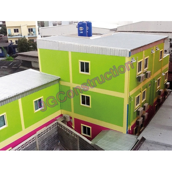 อพาร์ทเม้นท์ 3 ชั้น พหลโยธิน 45 สร้างคอนโด  สร้างที่อยู่อาศัย  รับสร้างบ้าน 