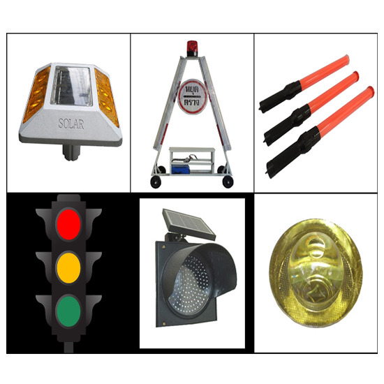 อุปกรณ์จราจร  สัญญาณไฟ ไซเรน ไฟสัญญาณจราจร กระบองไฟจราจร  อุปกรณ์จราจร  กรวยจราจร แผงกั้นจราจร สัญญาณไฟ กระบองไฟฉาย ไซเรน ป้ายจราจร เสื้อสะท้อนแสง เสาล้มลุก 