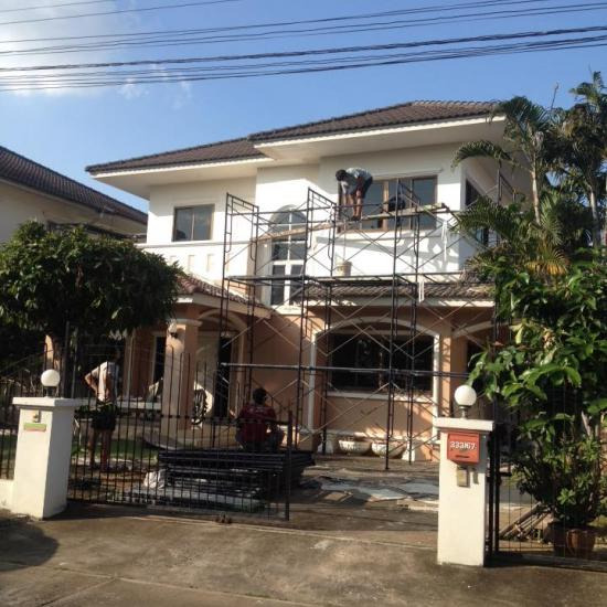 ติดตั้งฝ้า ฝ้า  เพดาน  โครงเพดาน  โครงฝ้า 