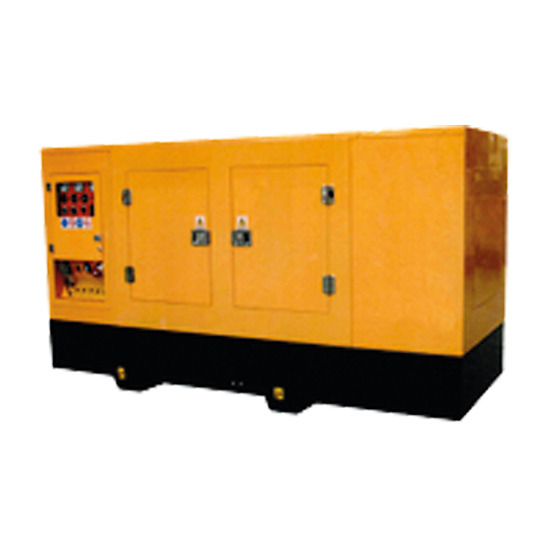 GenSet genset with canopy cilencer 